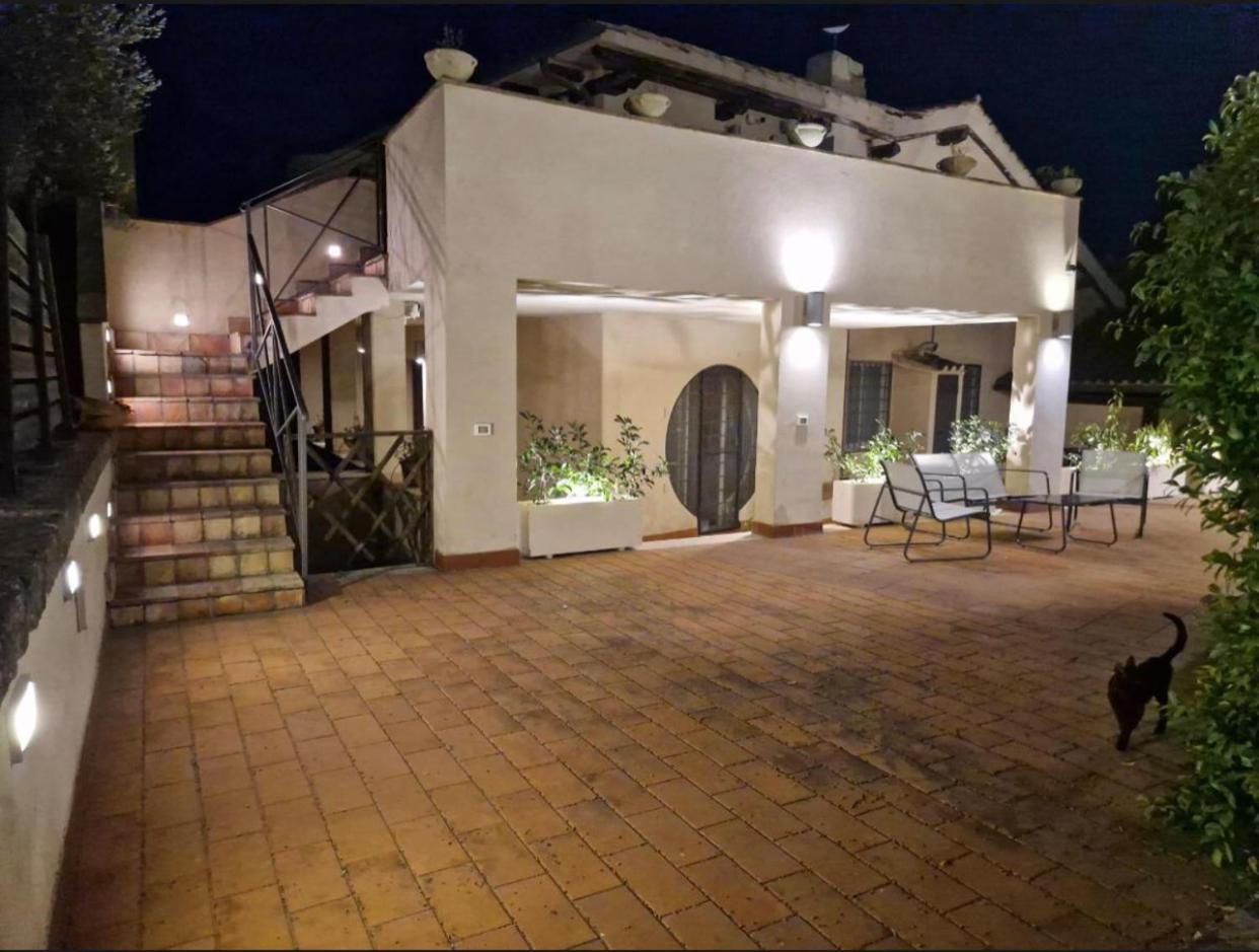 La Torre Del Gatto Apartamento Sacrofano Exterior foto